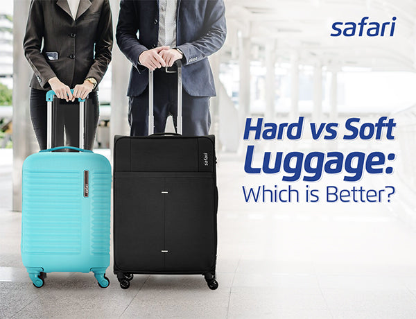 Hard vs soft case luggage on sale