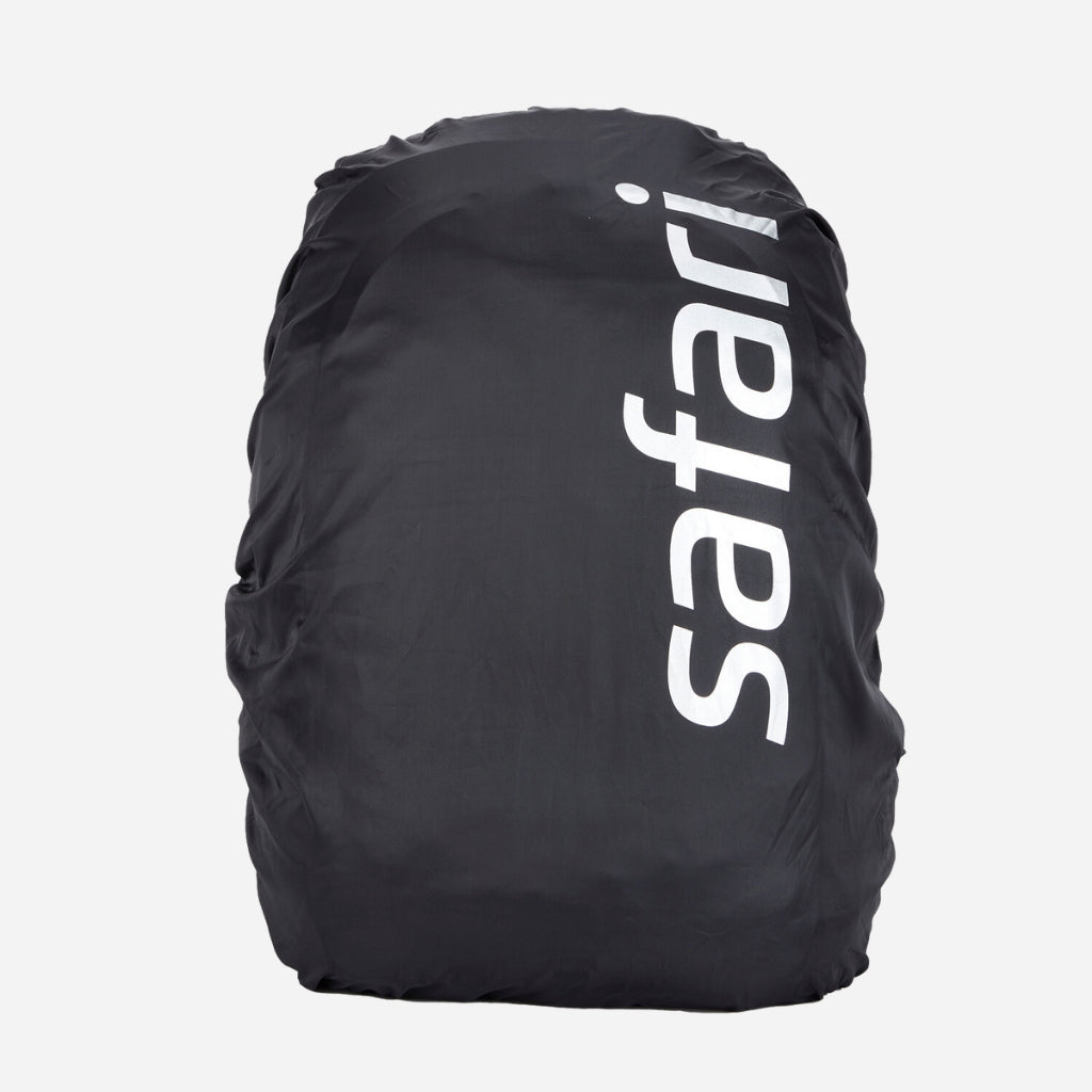 Safari Unite 45L Black Overnighter Travel Backpack with Shoe Compartment, Organized Interiors and Raincover