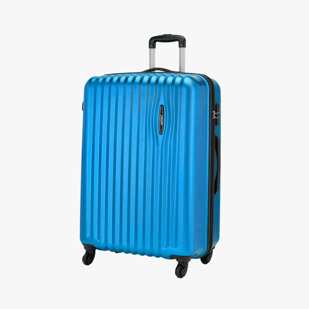 Glimpse Scratch Resistant Hard Luggage - Electric Teal