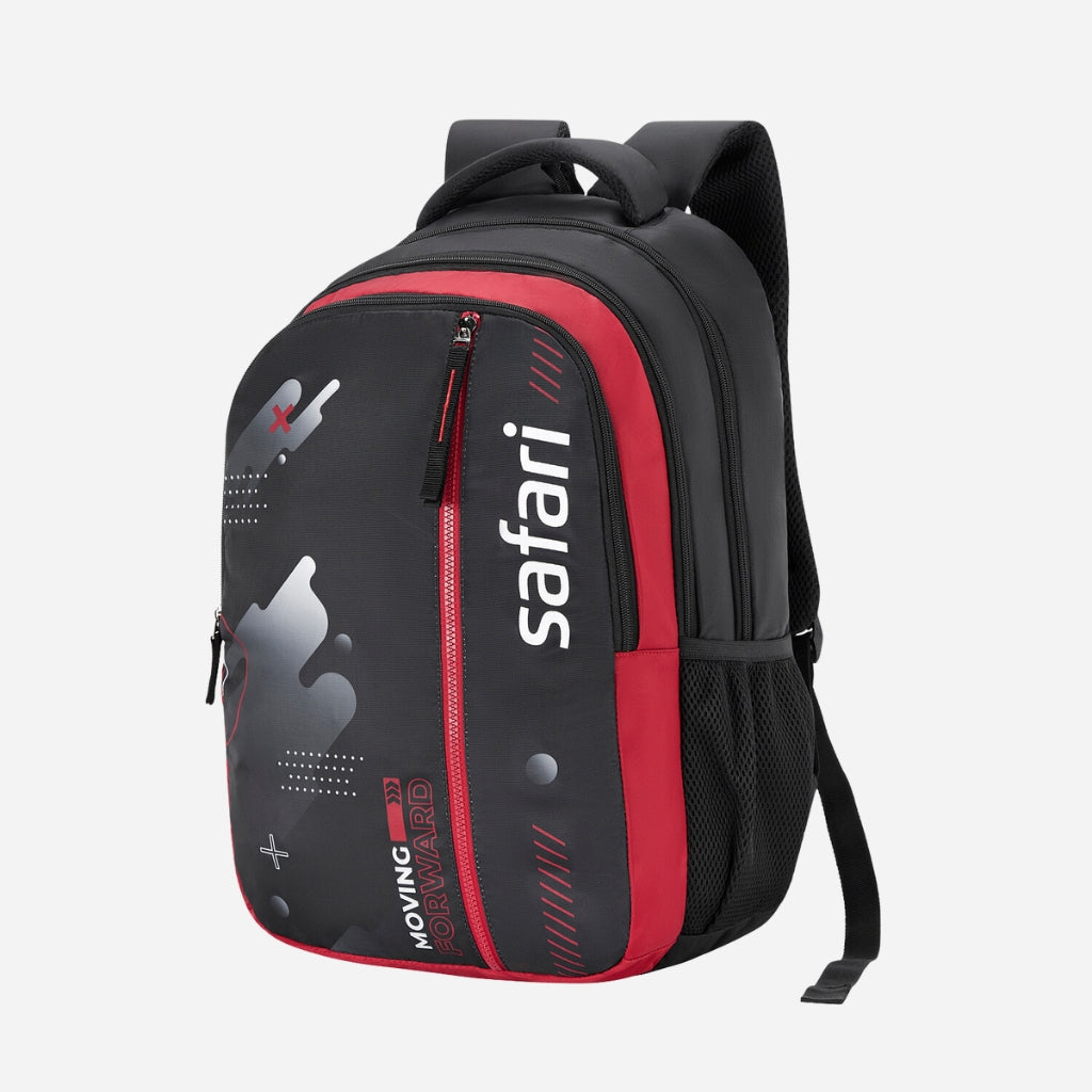 Safari Chase 104 Superior 30L Superior Red Laptop Backpack with Easy Access Pockets