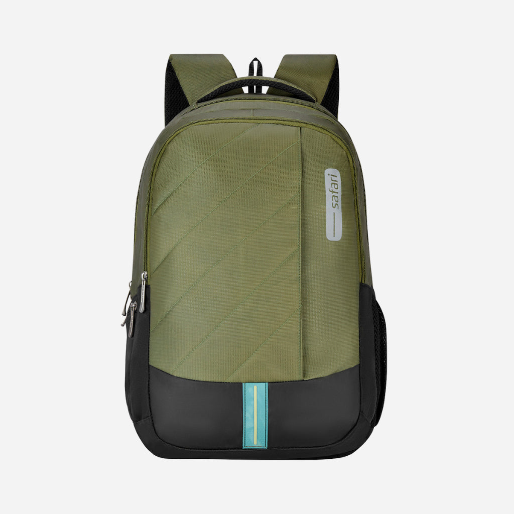 Safari Aron 1 32L Olive Laptop Backpack with Raincover