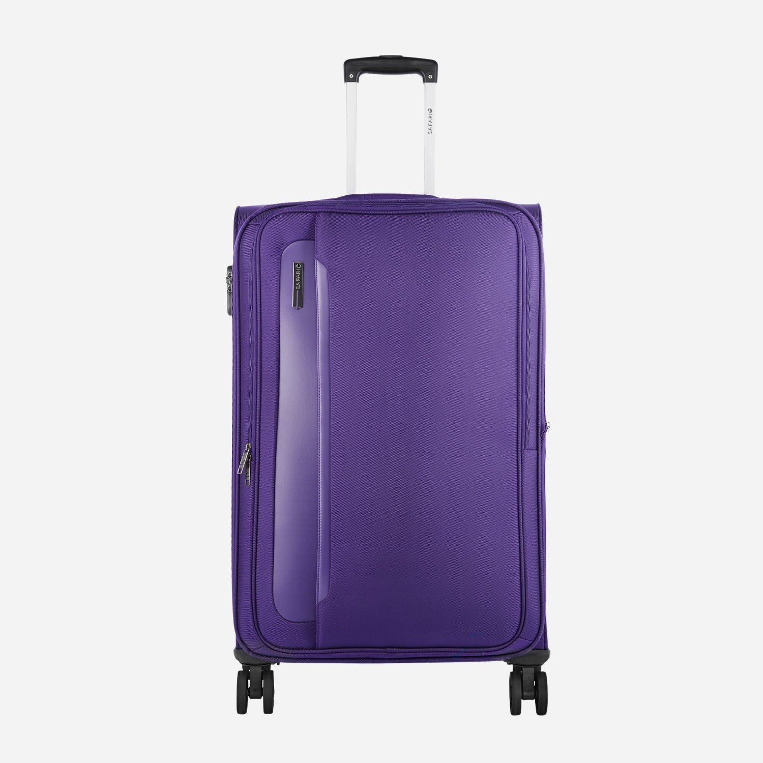 Safari Nuvaldo Superior Purple Trolley Bag with Dual Wheels