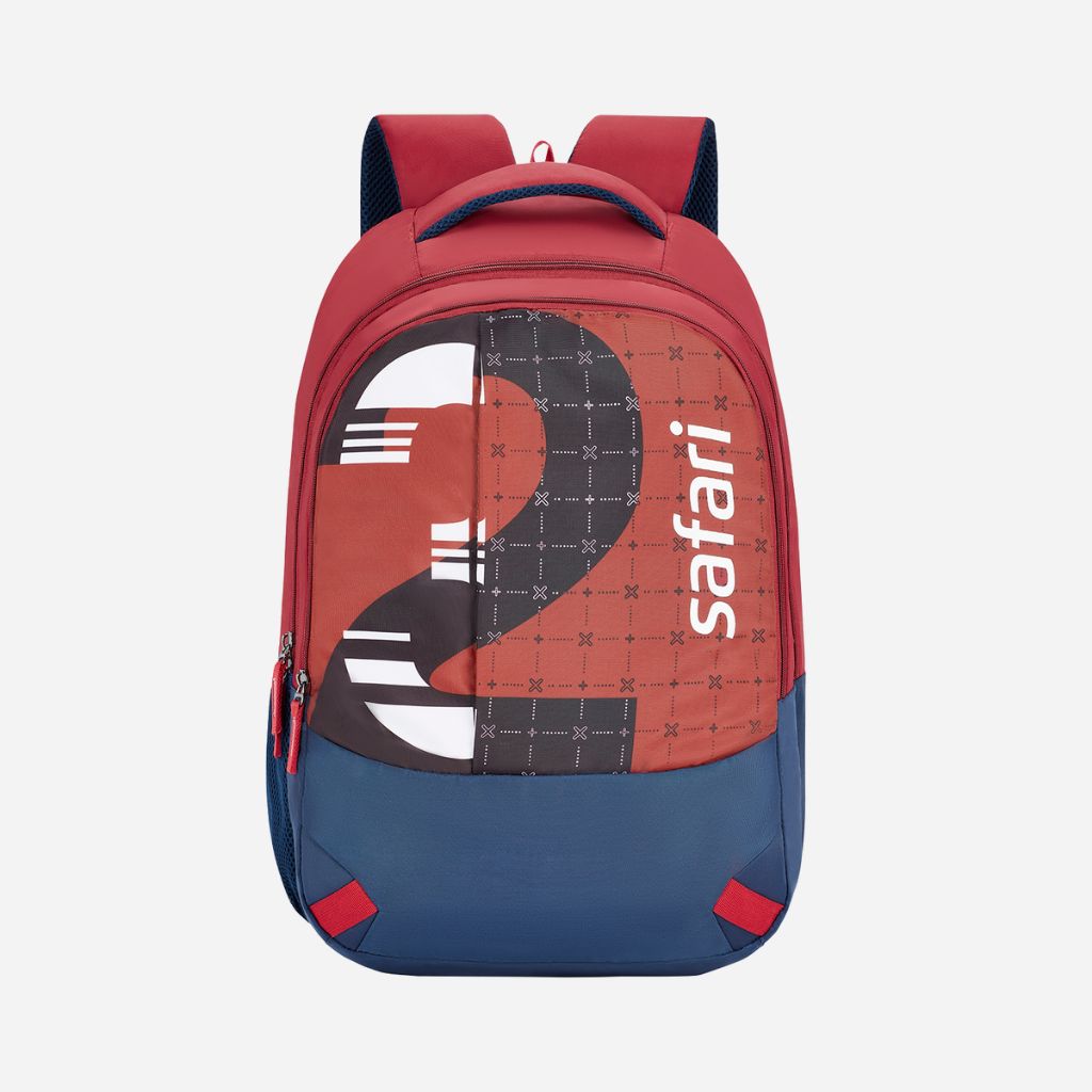 Duo 16 32L Red School Backpack with Easy Access Pockets