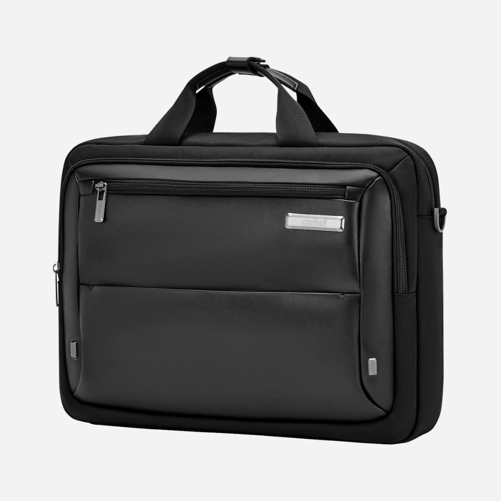 Safari Ember Messenger Bag with Dual compartments - Black