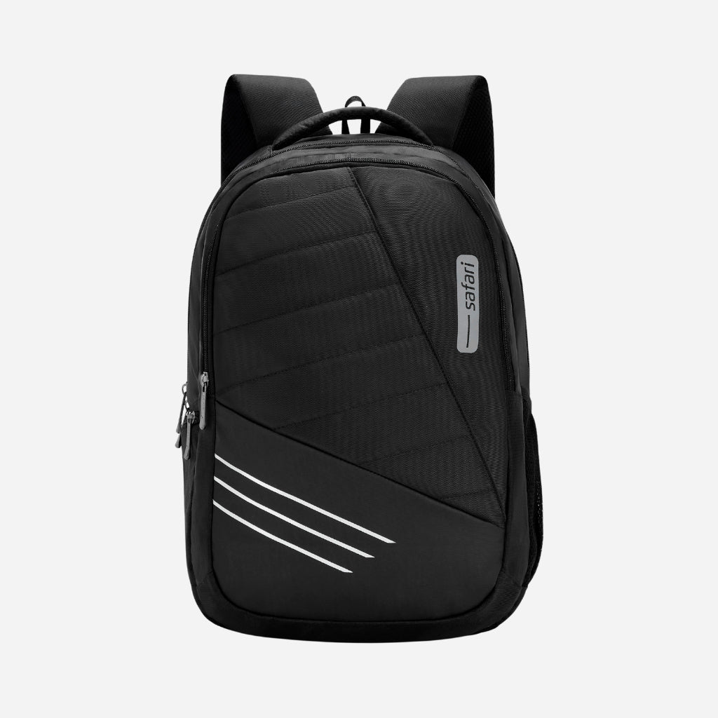 Safari Aron 2 32L Black Laptop Backpack with Raincover