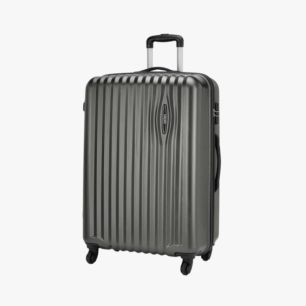 Glimpse Scratch Resistant Hard Luggage Combo Set (Small, Medium and Large) - Gun Metal