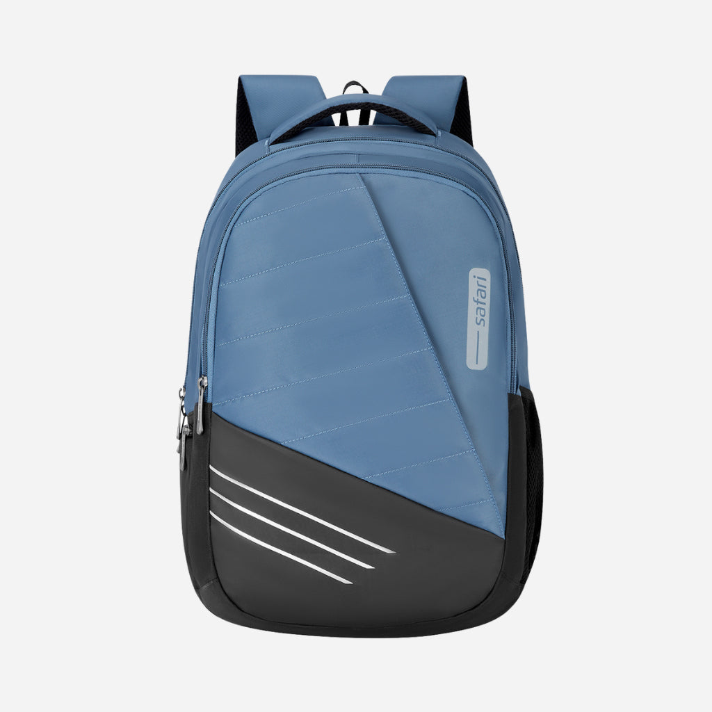 Safari Aron 2 32L Blue Laptop Backpack with Raincover