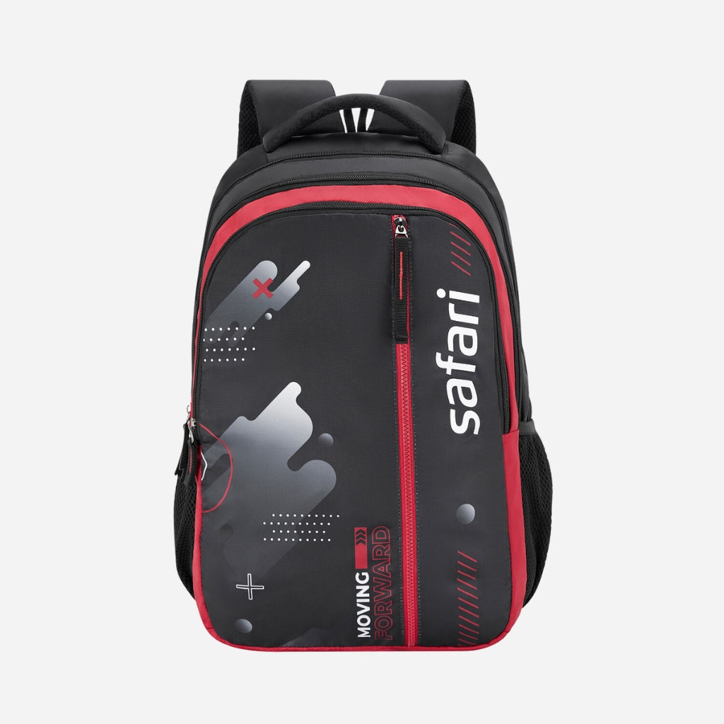 Safari Chase 104 Superior 30L Superior Red Laptop Backpack with Easy Access Pockets