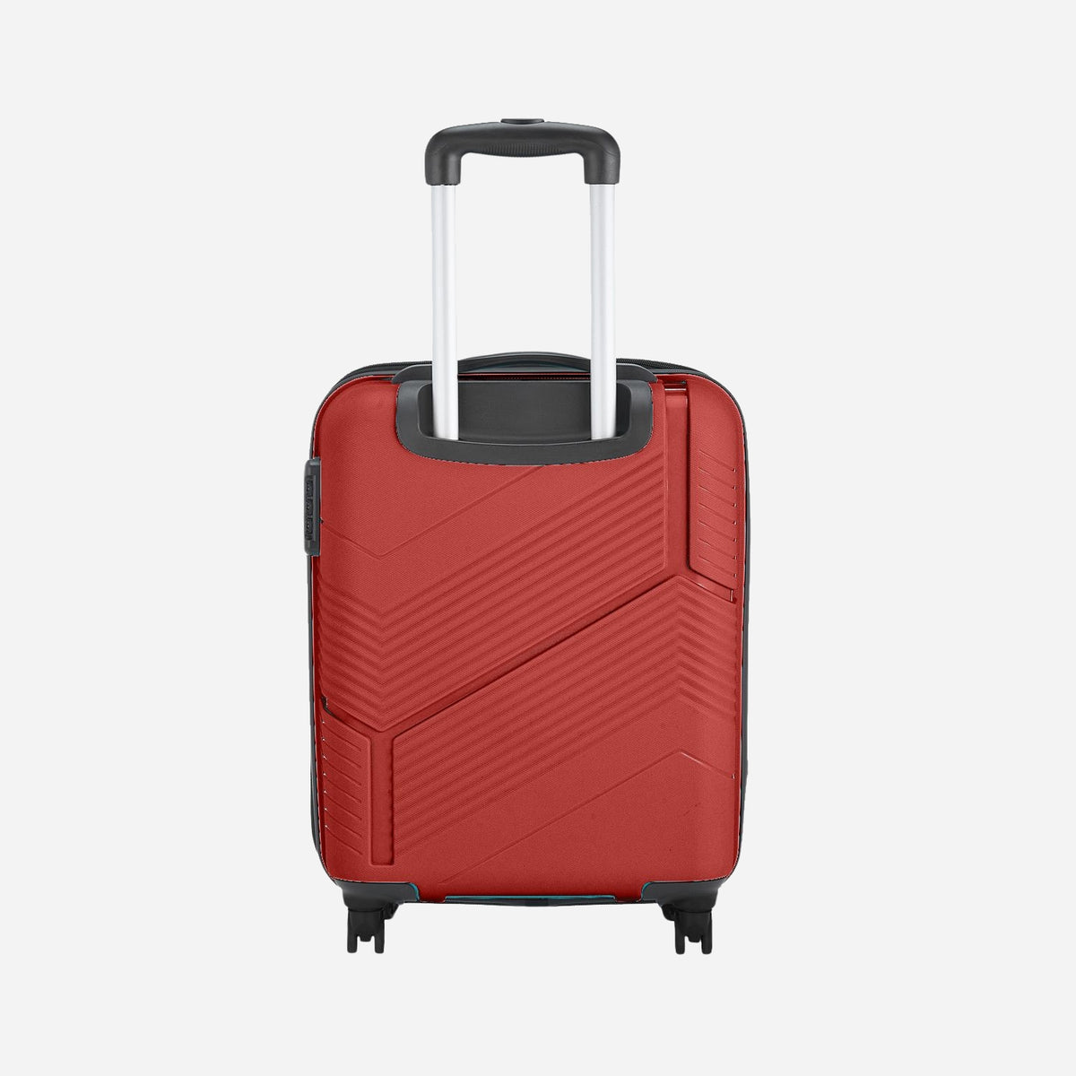 Safari Zolo Cherry Red Trolley Bag with Dual Wheels