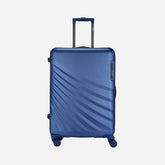 Safari Polaris Pro Titan Blue Trolley Bag with TSA Lock, Dual wheels, Side Hooks and Wet Pouch