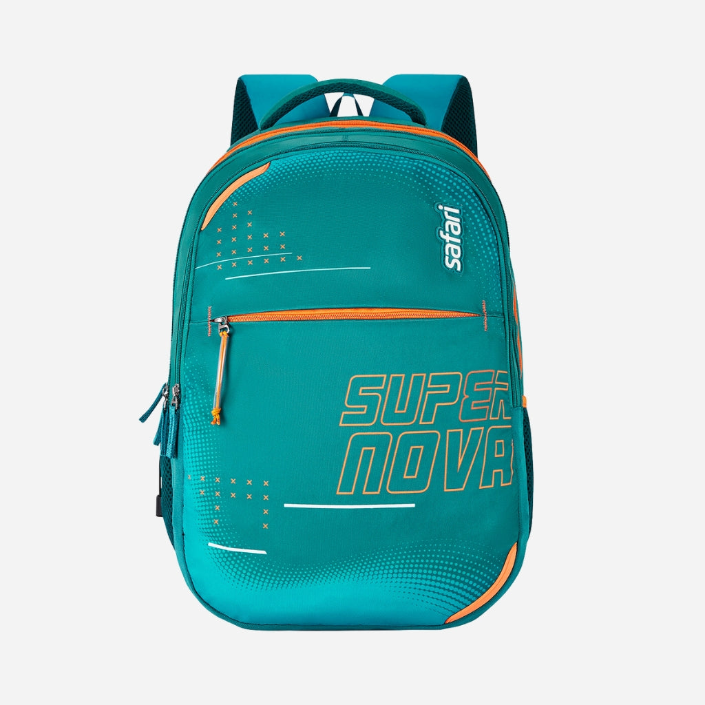 Safari Mega 14 43L Teal School Backpack with with Easy Access Pockets
