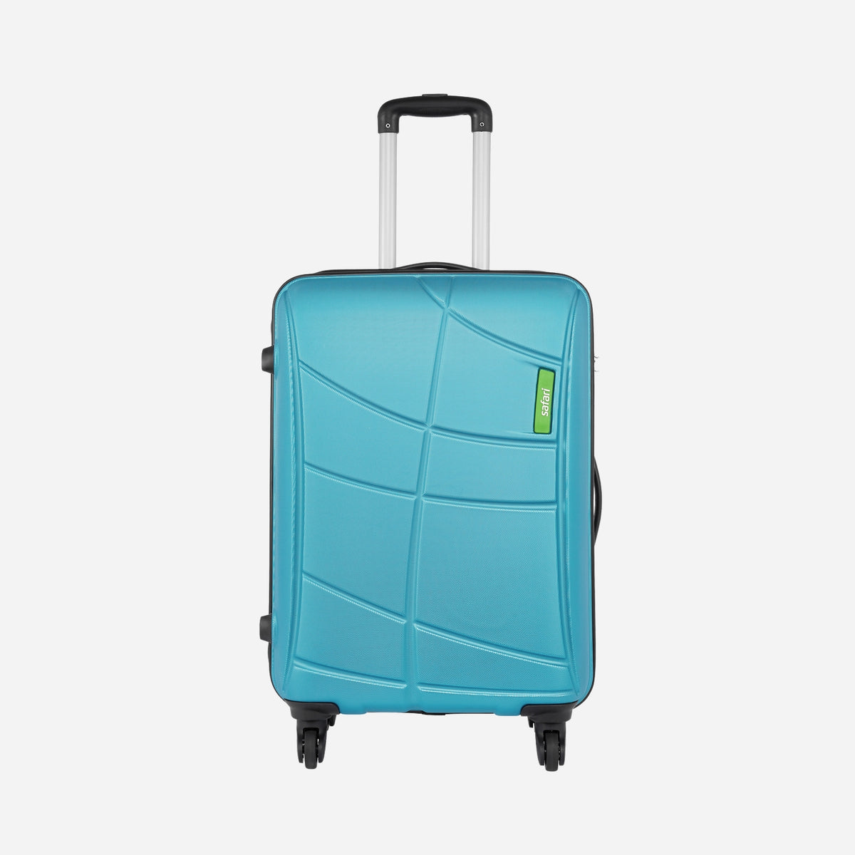 Safari Vibe Electric Teal 65cm Trolley Bag with 360° Wheels