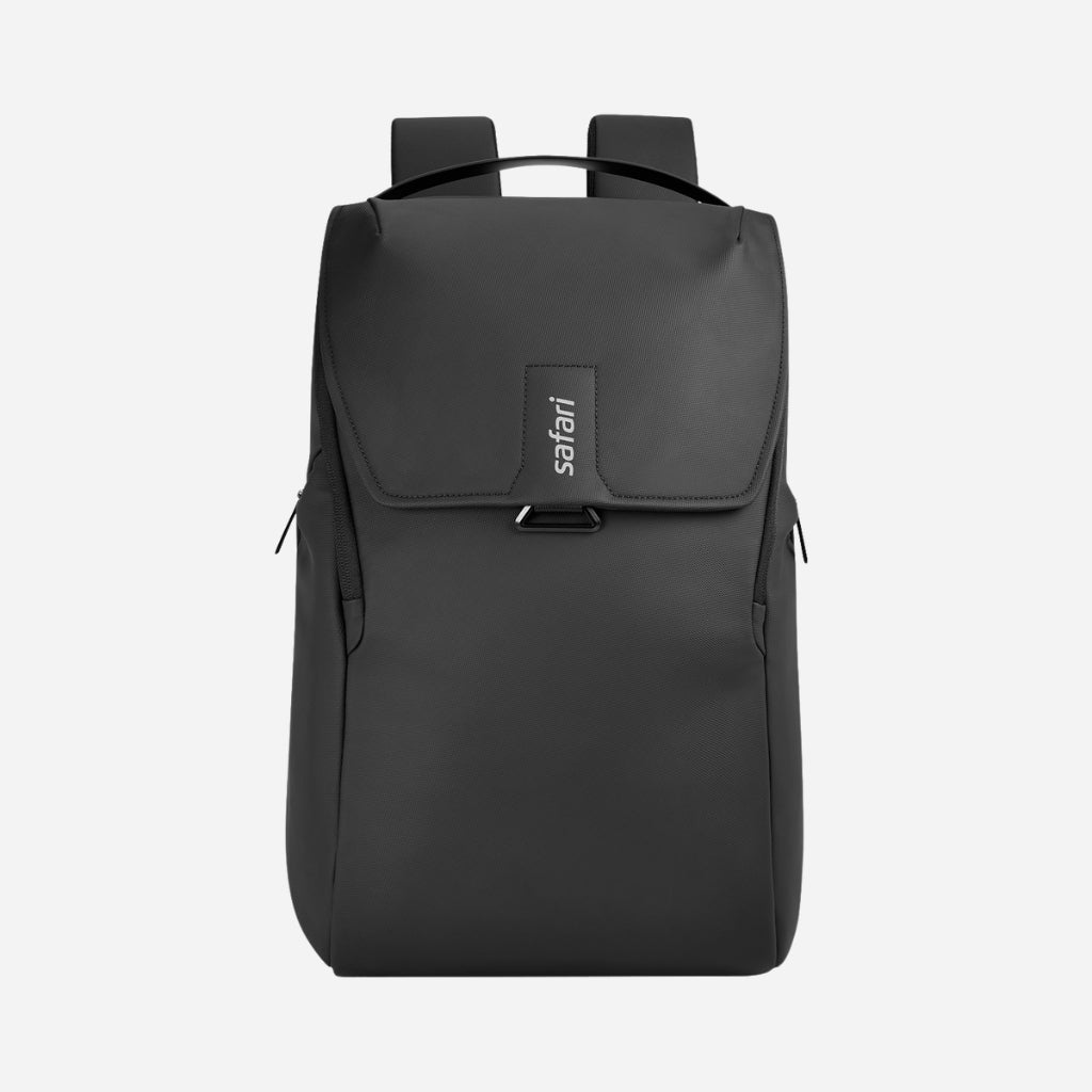 Safari Enigma 27L Black Formal Backpack with Laptop Sleeve
