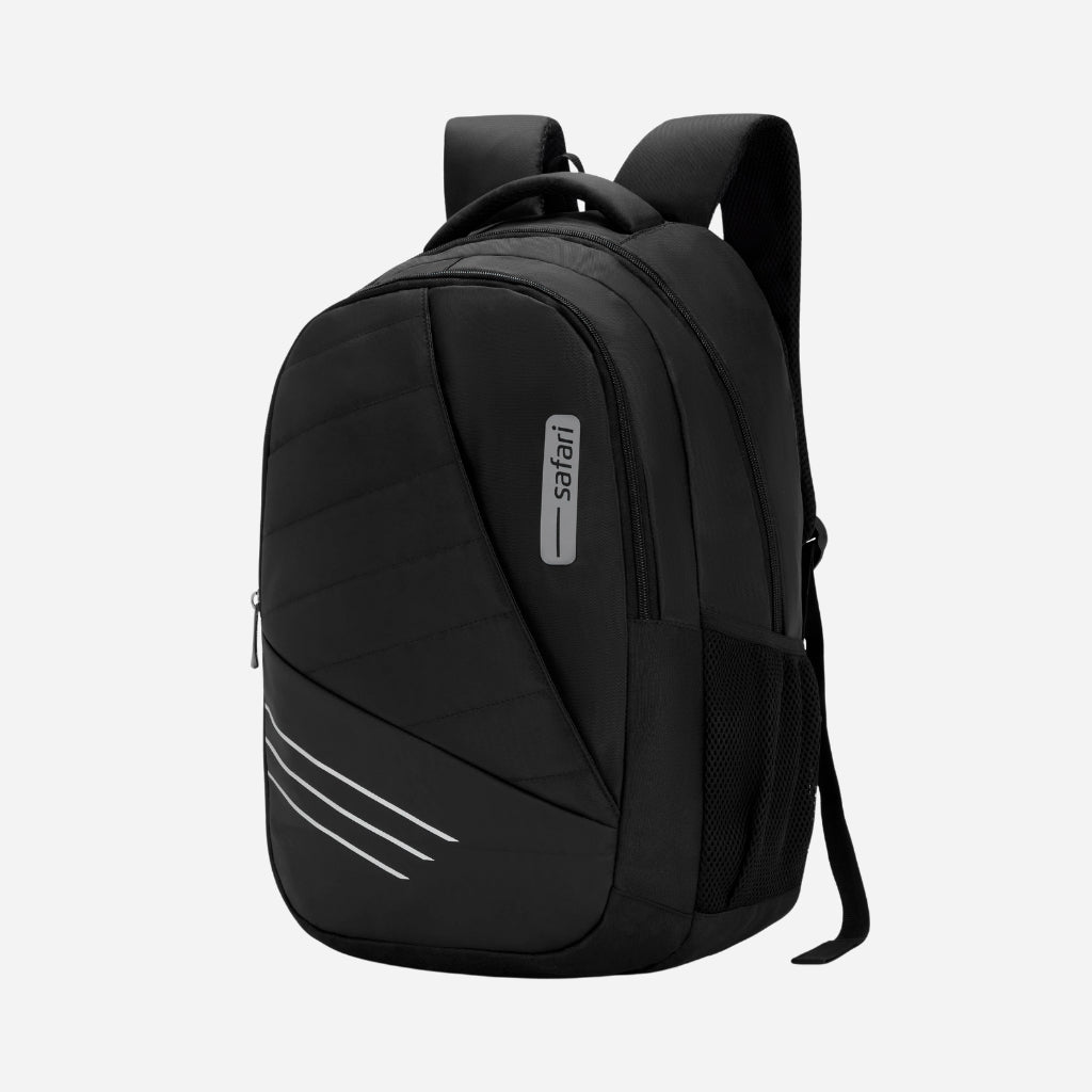 Safari Aron 2 32L Black Laptop Backpack with Raincover