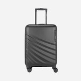 Safari Polaris Pro Castle Black Trolley Bag with TSA Lock, Dual wheels, Side Hooks and Wet Pouch