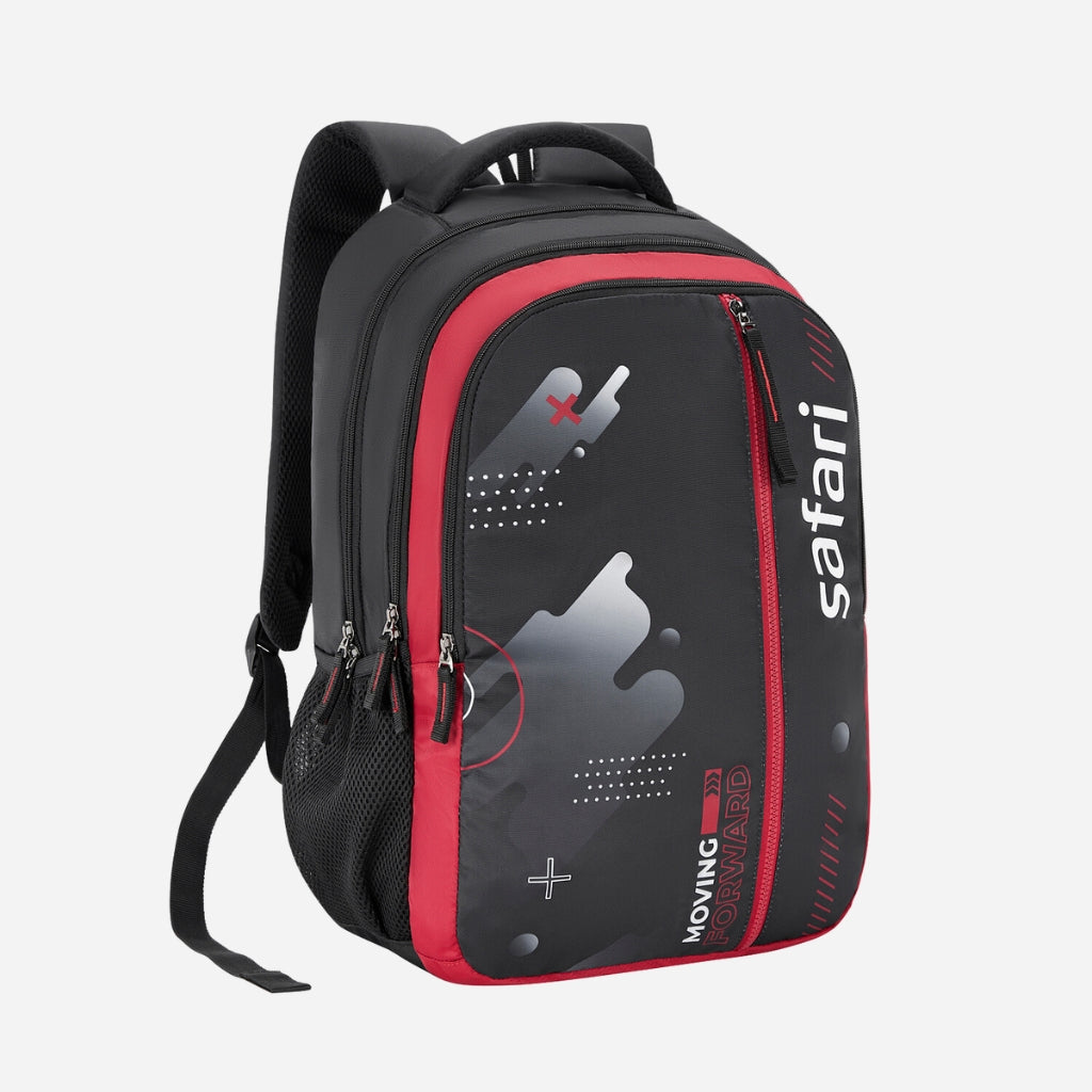 Safari Chase 104 Superior 30L Superior Red Laptop Backpack with Easy Access Pockets