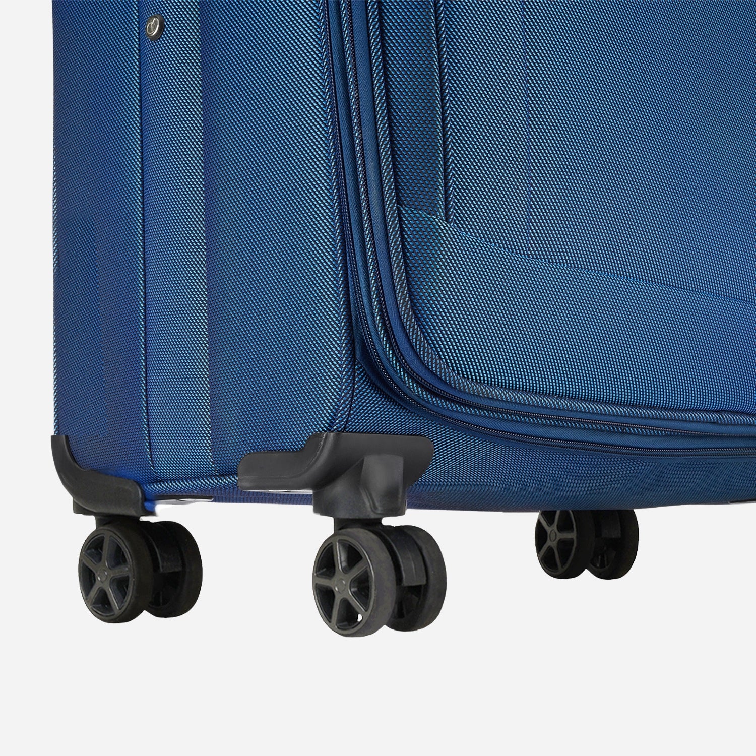 Safari Pergo Superior Blue Trolley Bag with Dual Wheels