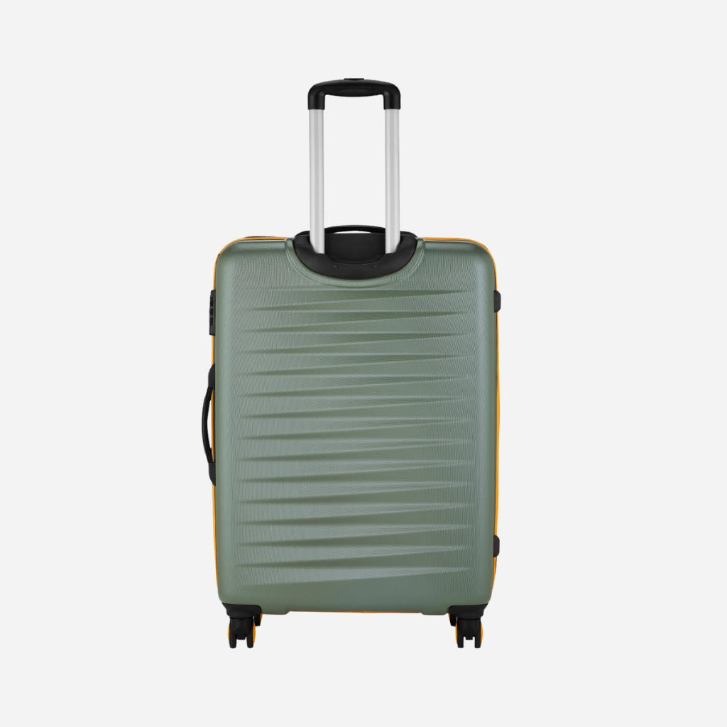 Safari Defender Thyme Green Trolley Bag Small, Medium and Large Combo with TSA lock and Dual Wheels