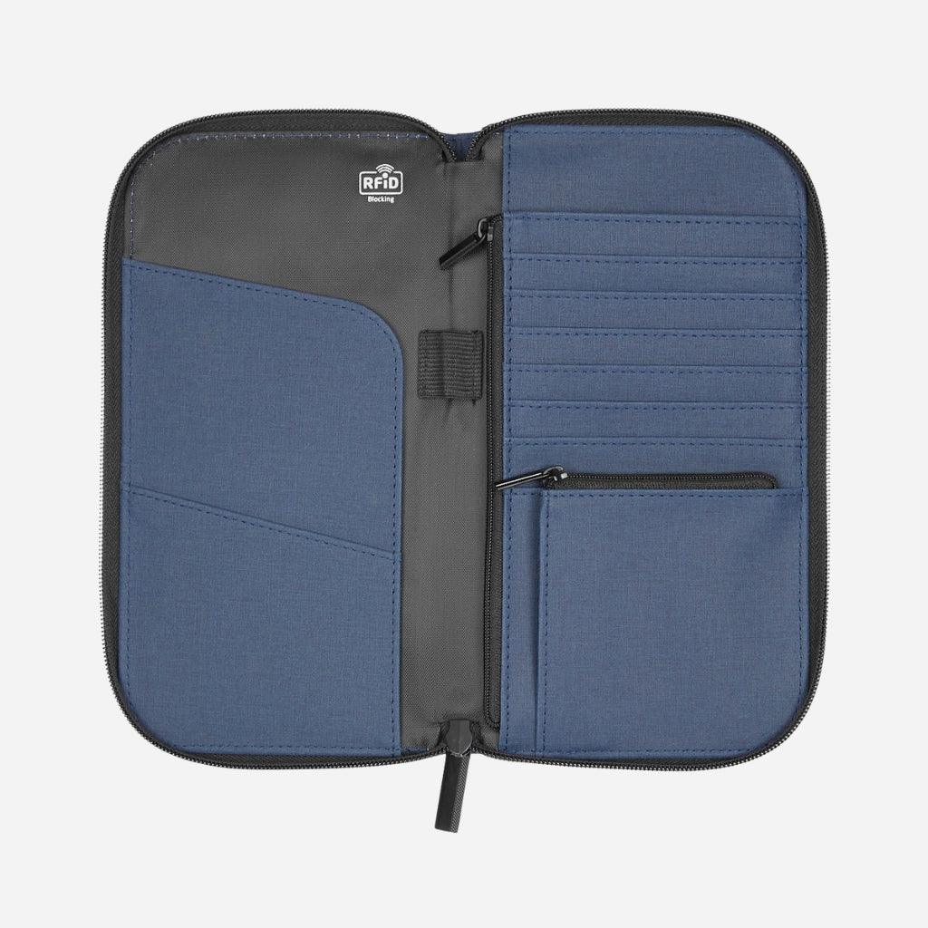 Safari Passport wallet - Blue