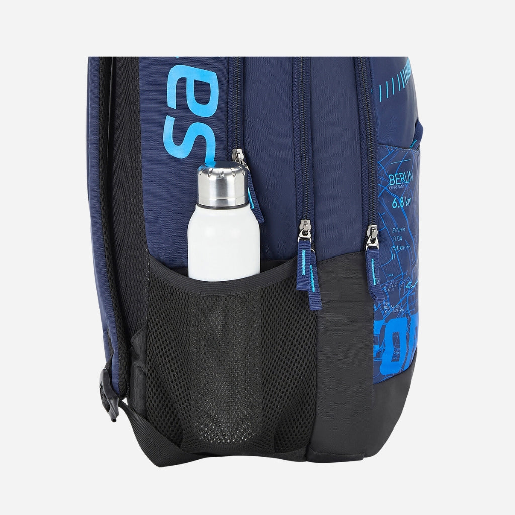 Safari Chase 104 Superior 26.8L Superior Blue Laptop Backpack with Easy Access Pockets