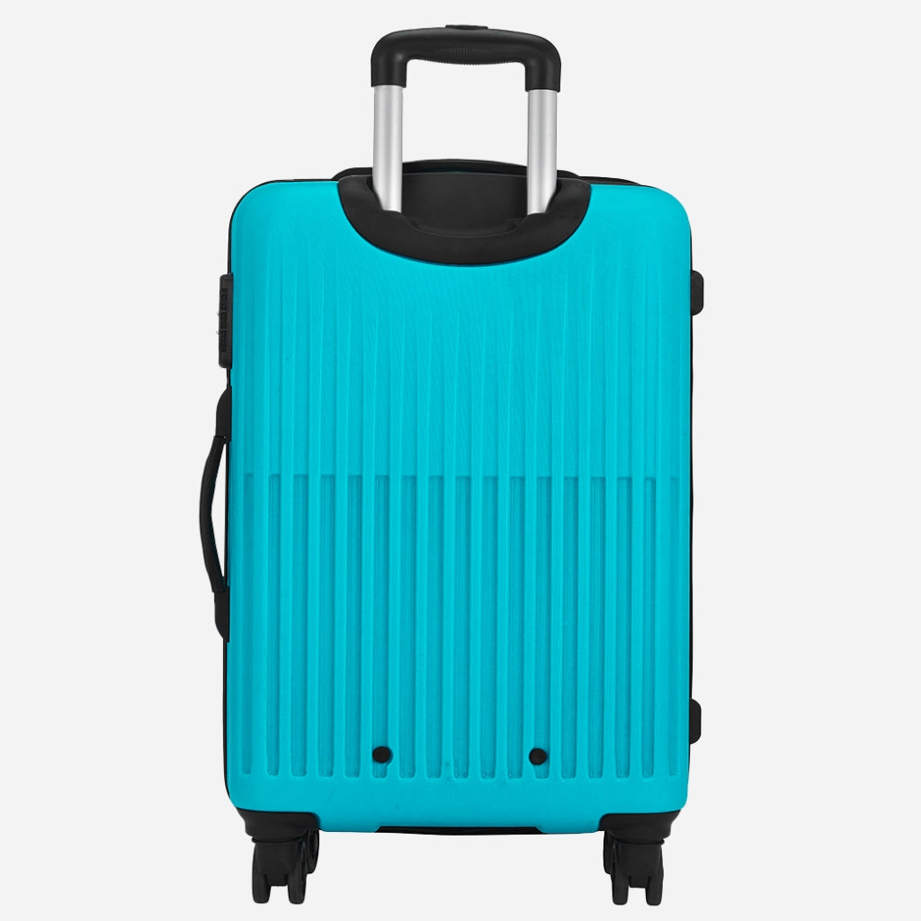 Safari Astra Cyan Trolley Bag with Dual Wheels & Organised Interiors