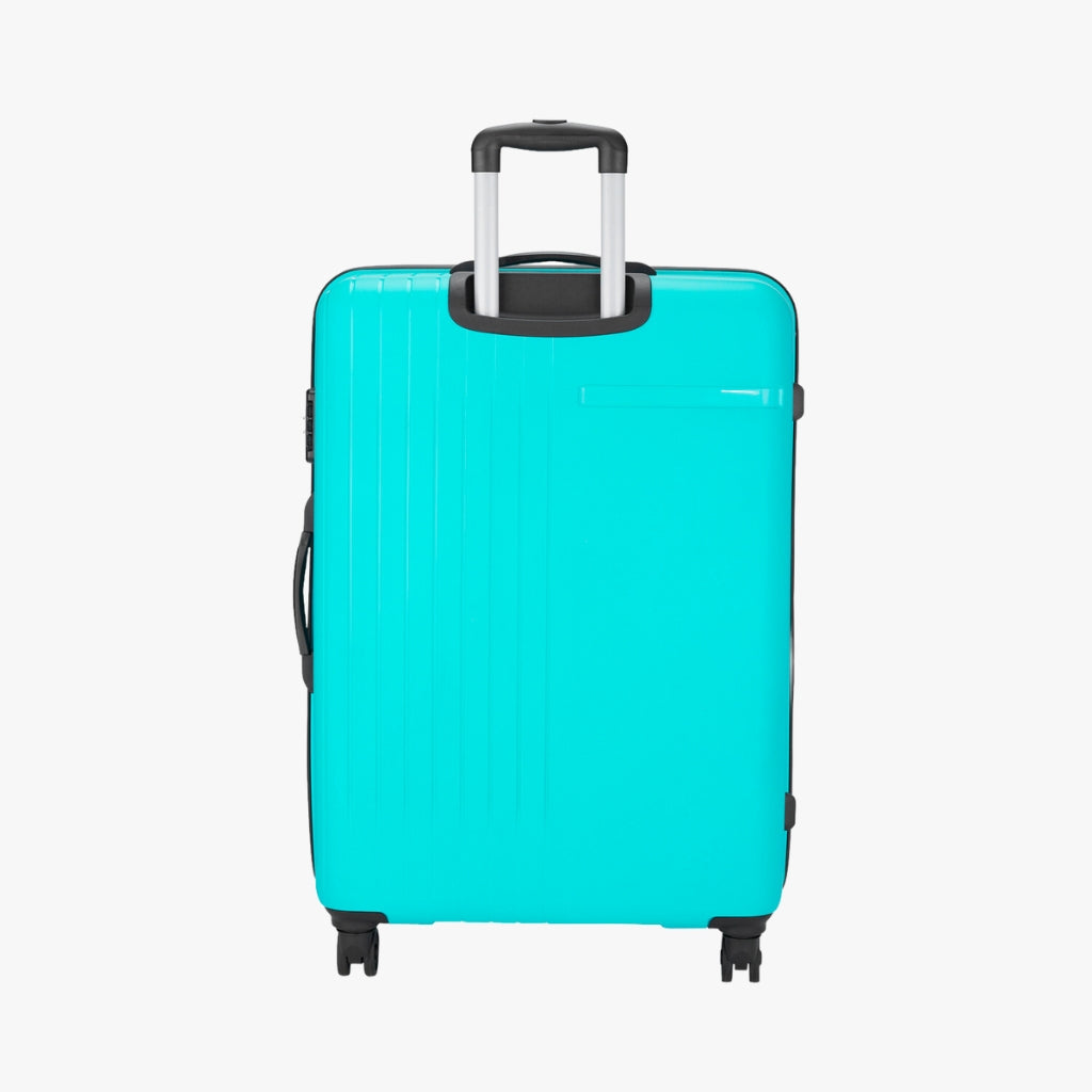 Safari Weave XL 126L Cyan Trolley Bag with 360° Wheels