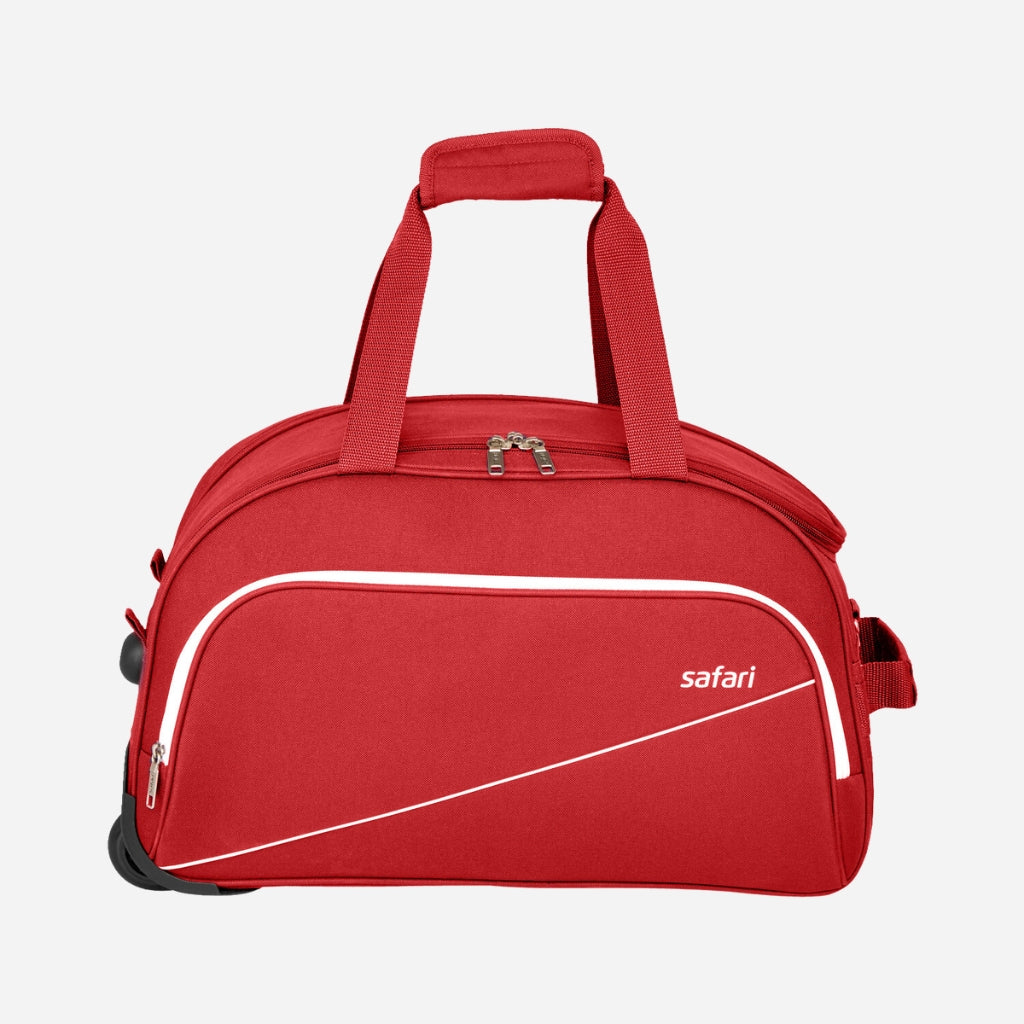Safari Aztec Superior 63 Rolling Duffle With Wheels Red