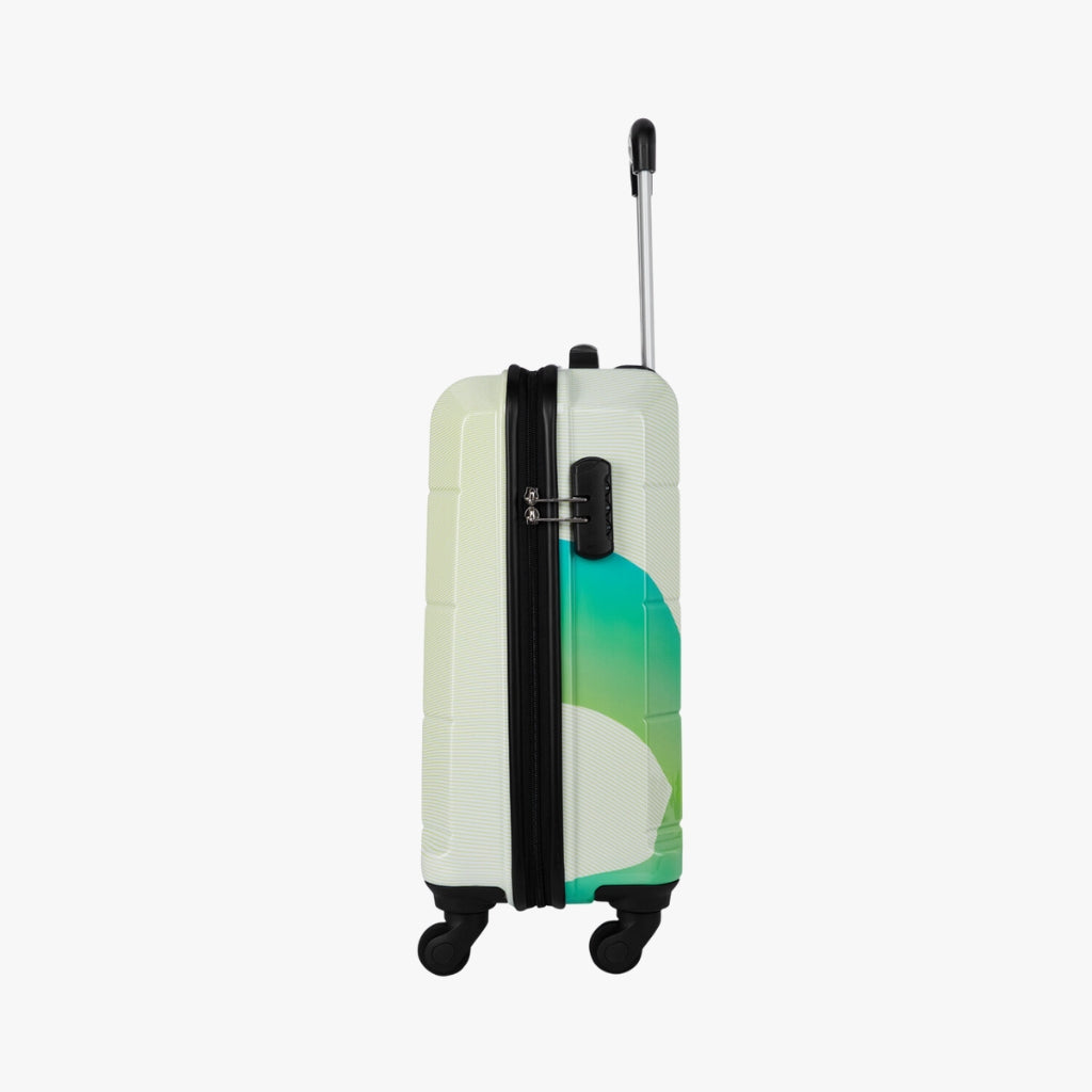Safari Tiffany Printed Trolley Bag with 360° Wheels