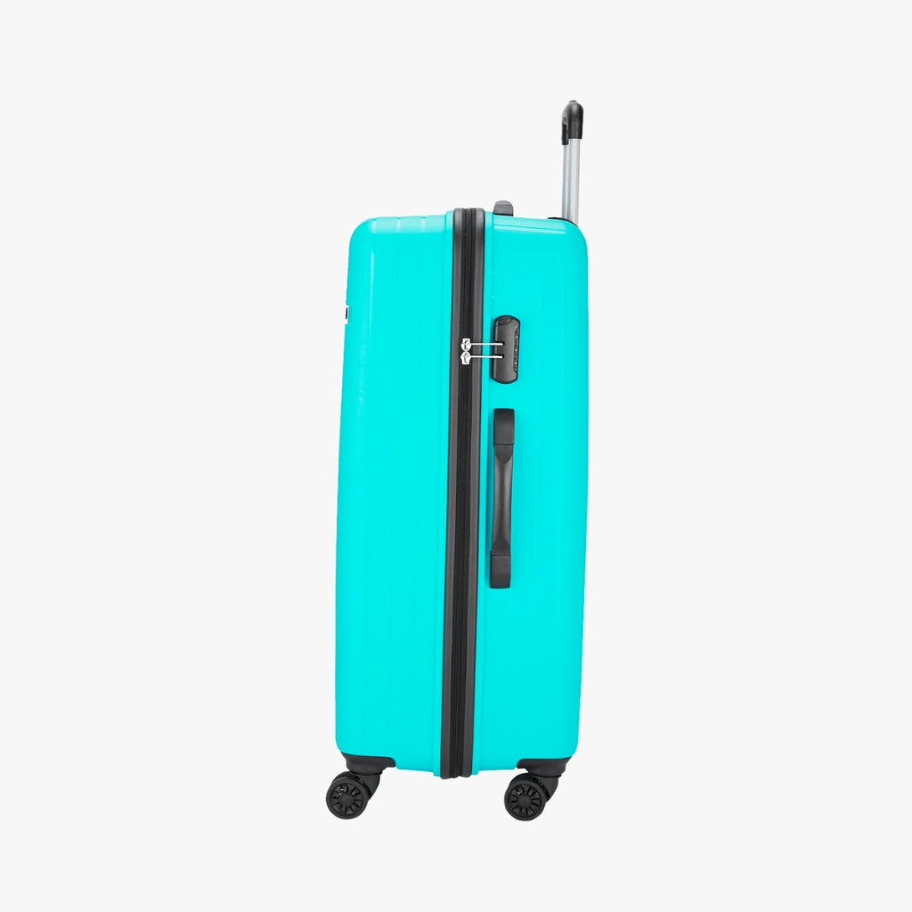 Safari Weave XL 126L Cyan Trolley Bag with 360° Wheels