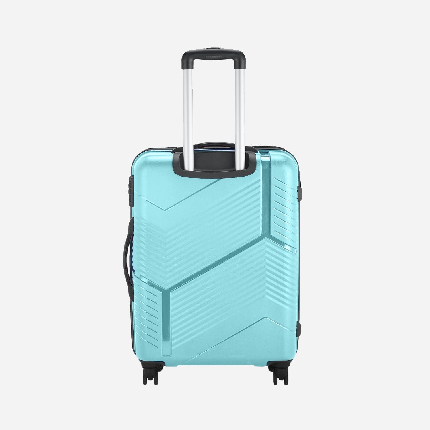 Safari Zolo Cyan Trolley Bag with Dual Wheels