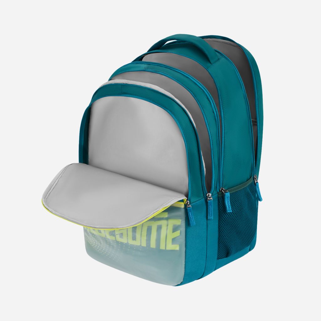 Safari Mega 11 43L Teal School Backpack with with Easy Access Pockets