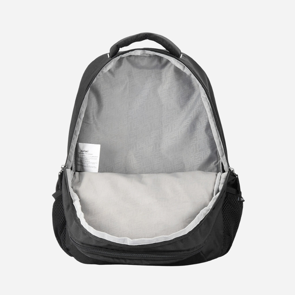 Safari Chase 102 20.6L Black Backpack with Easy Access Pockets