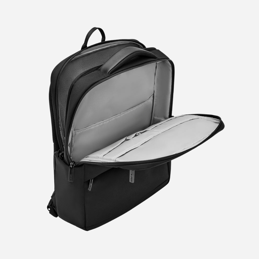 Safari Select Smart 15L Black Formal Backpack with Laptop Sleeve