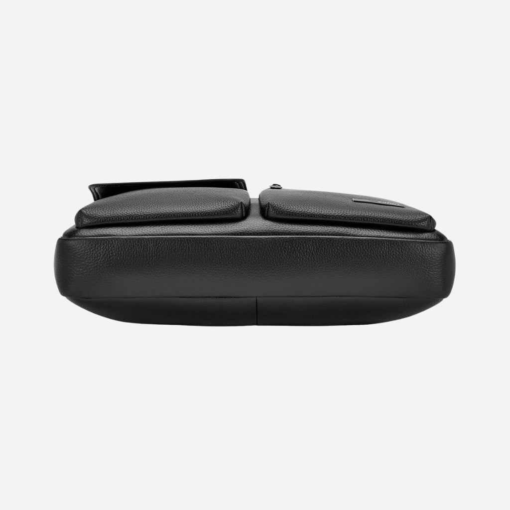 Safari Fable Messenger Bag with Dual compartments - Black