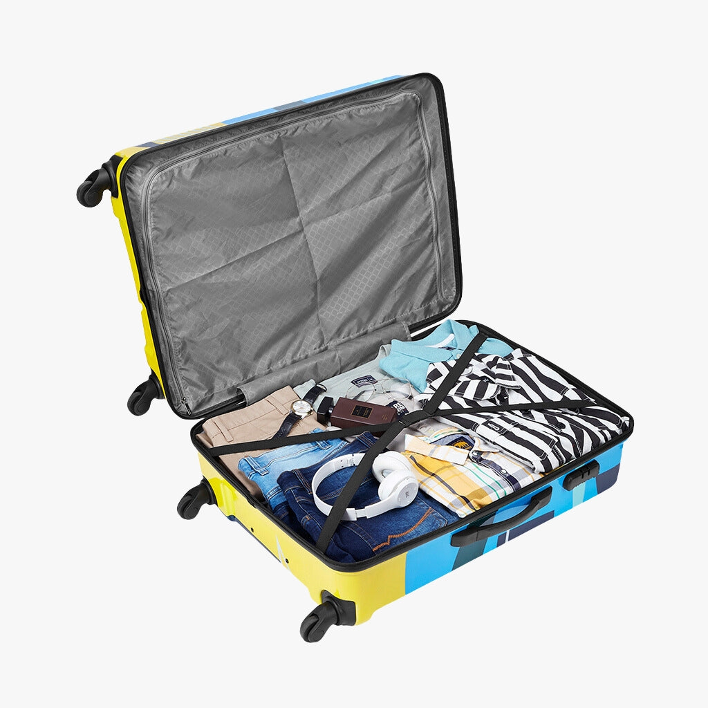 Regloss Detour Hard Luggage Combo Set (Small, Medium and Large) - Printed