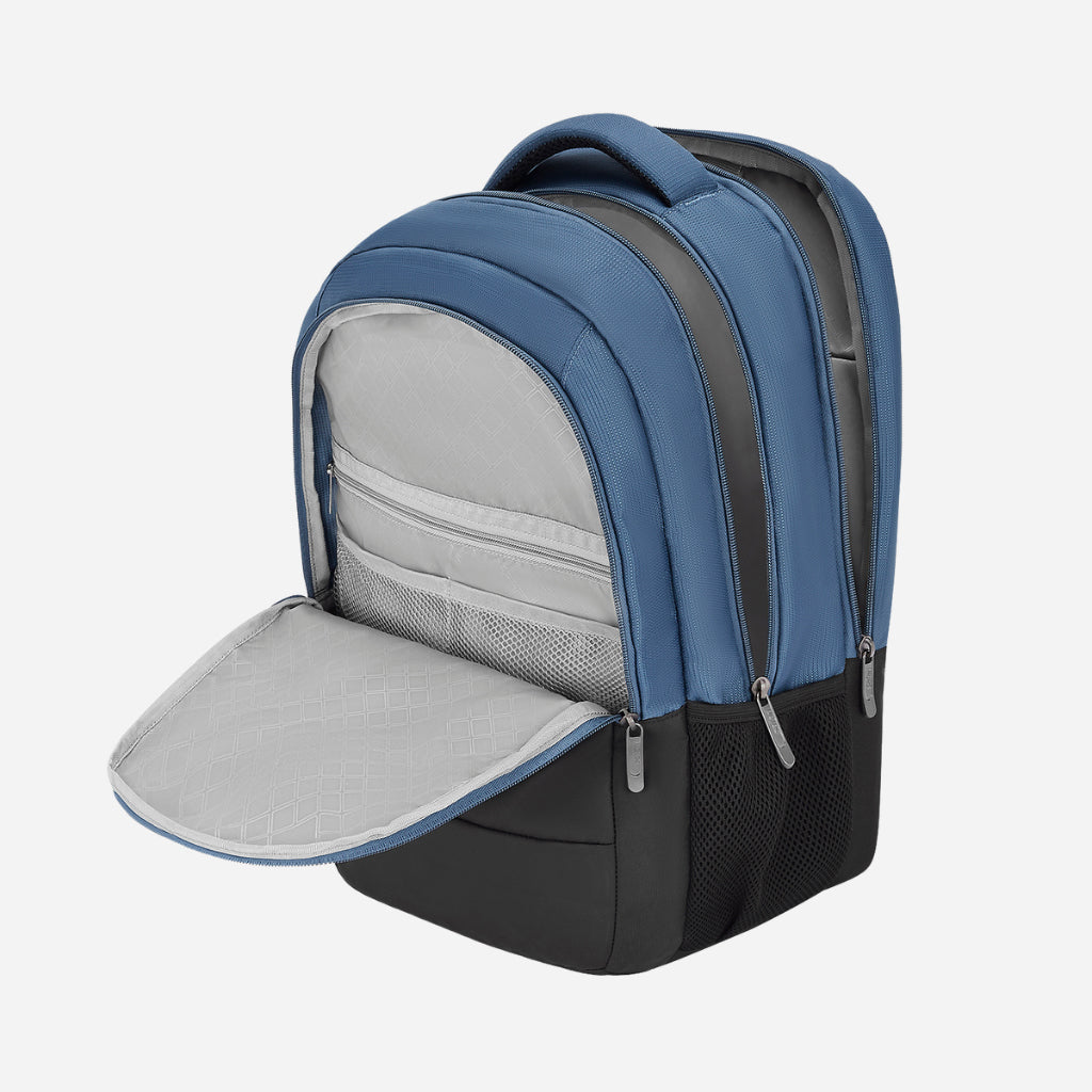 Safari Blink 2 36L Blue Laptop Backpack with Raincover and smart sleeve