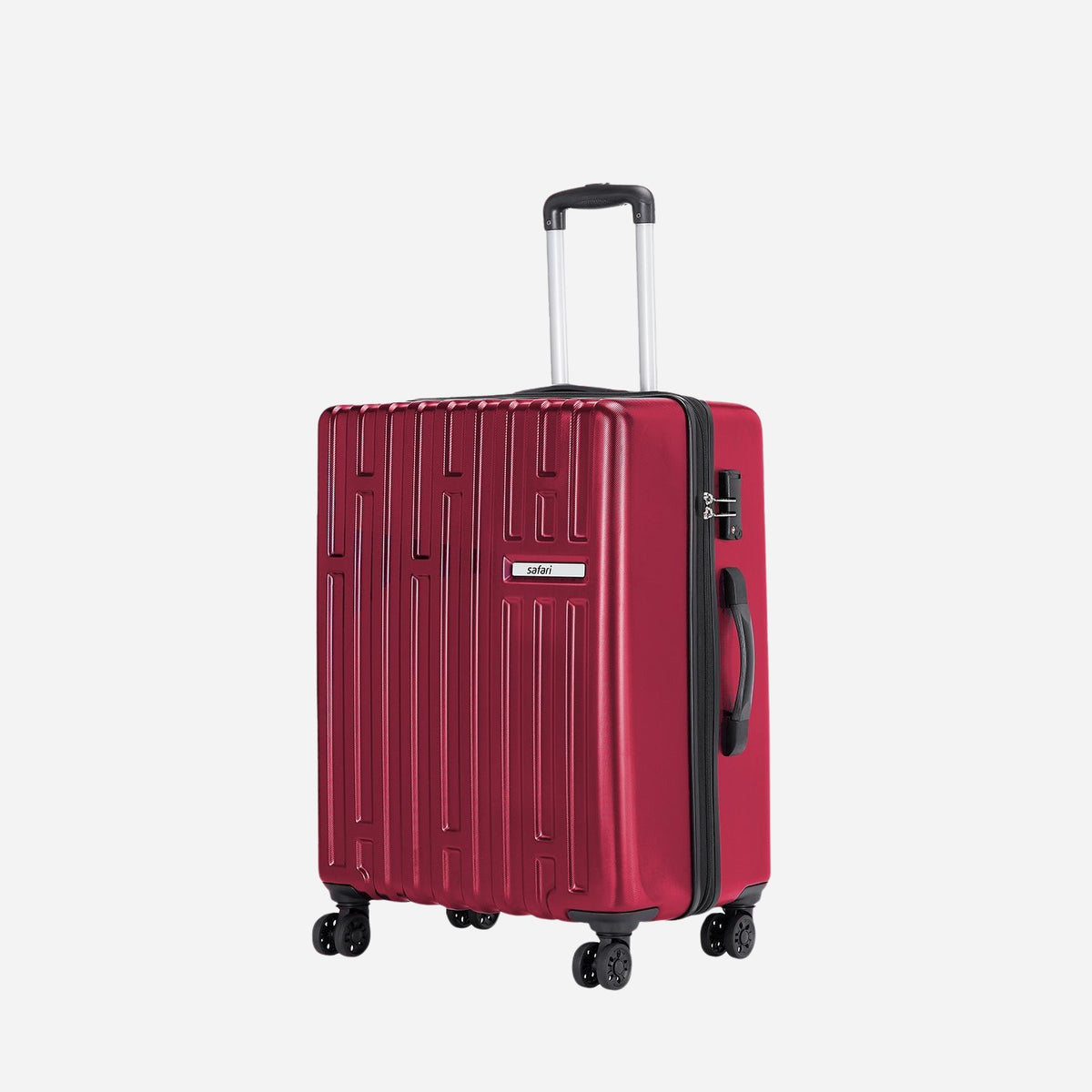 Safari Truce 4W Magenta Purple Trolley Bag with TSA Lock