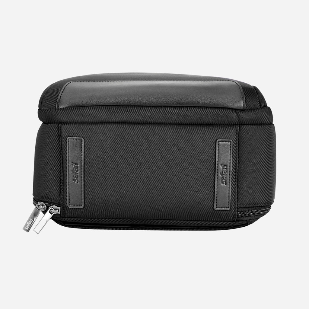 Safari Select Supreme 19L Black Formal Backpack with Laptop Sleeve