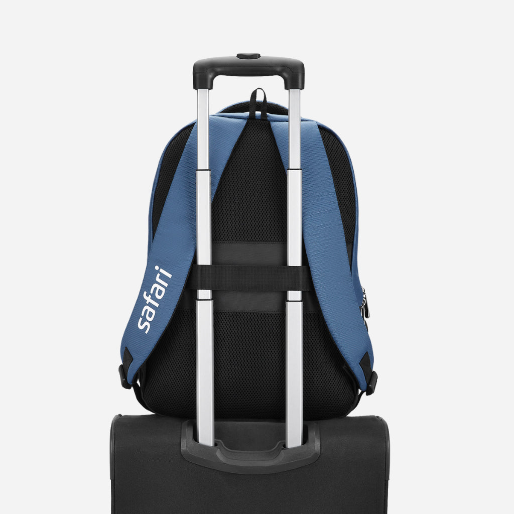 Safari Blink 2 36L Blue Laptop Backpack with Raincover and smart sleeve