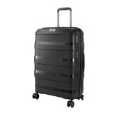 Safari Aeroglide Trolley Bag with TSA lock and Anti-Theft Zipper Black
