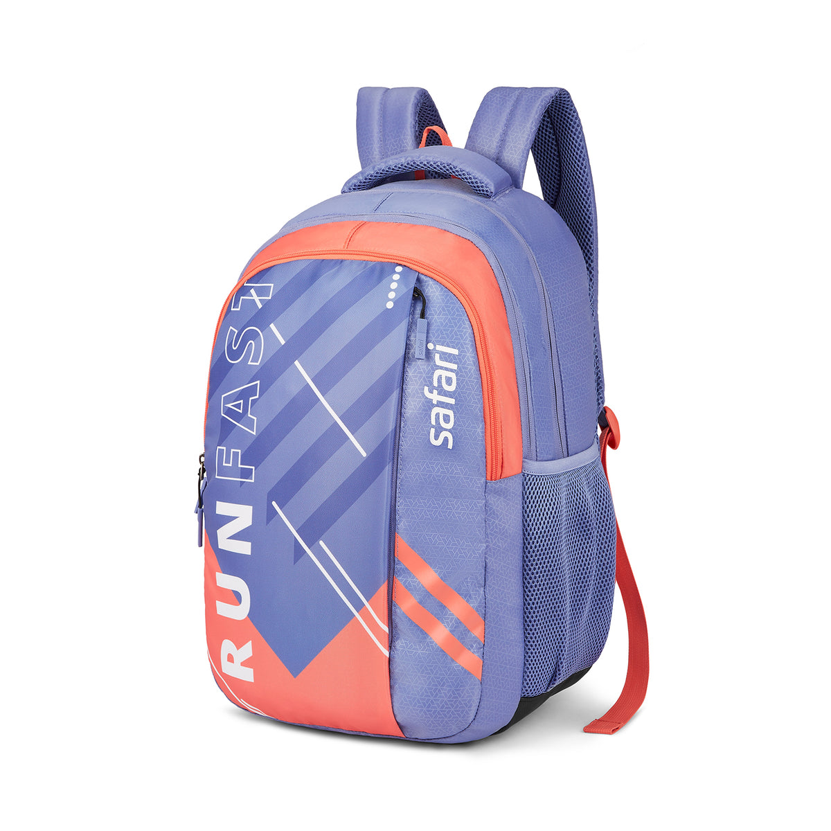 Safari Triplex 37L Blue School Backpack
