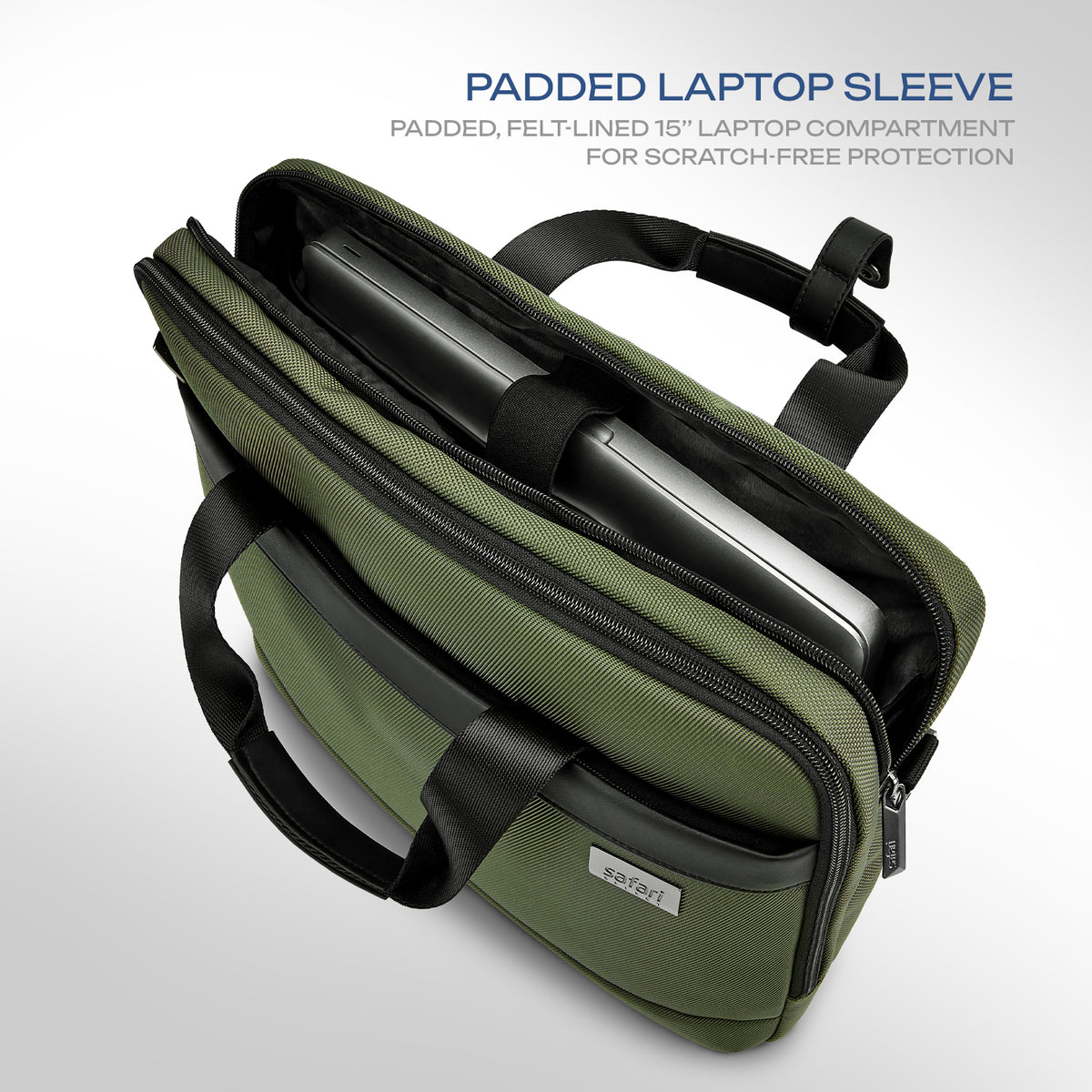 Safari Sterling 6L Messenger Bag with Dual compartments - Olive
