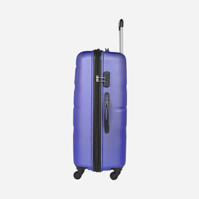 Safari Orb 4W Metallic Purple Trolley Bag with 360° Wheels