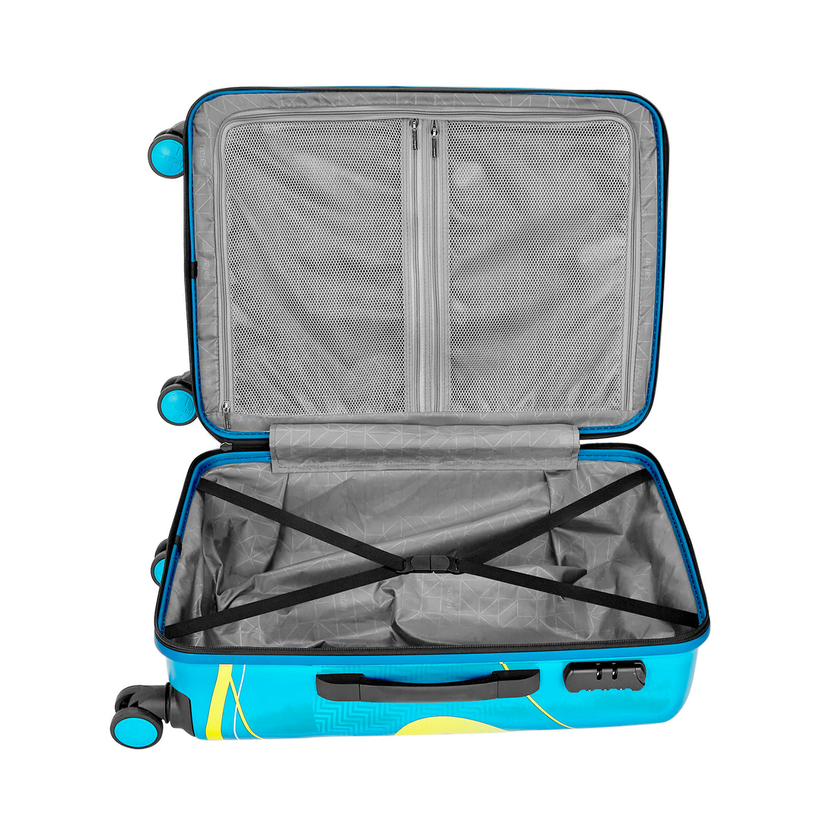 Safari Flote 4W 67 Printed Trolley Bag with TSA Lock