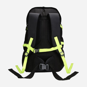 Safari Hulk 50L Black Backpack With Neck Pillow Combo