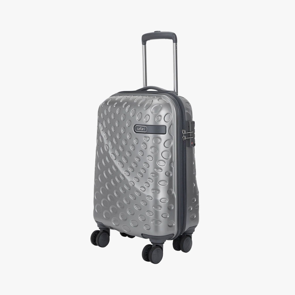 Safari Orbit Trolley Silver Bag with Premium Interior