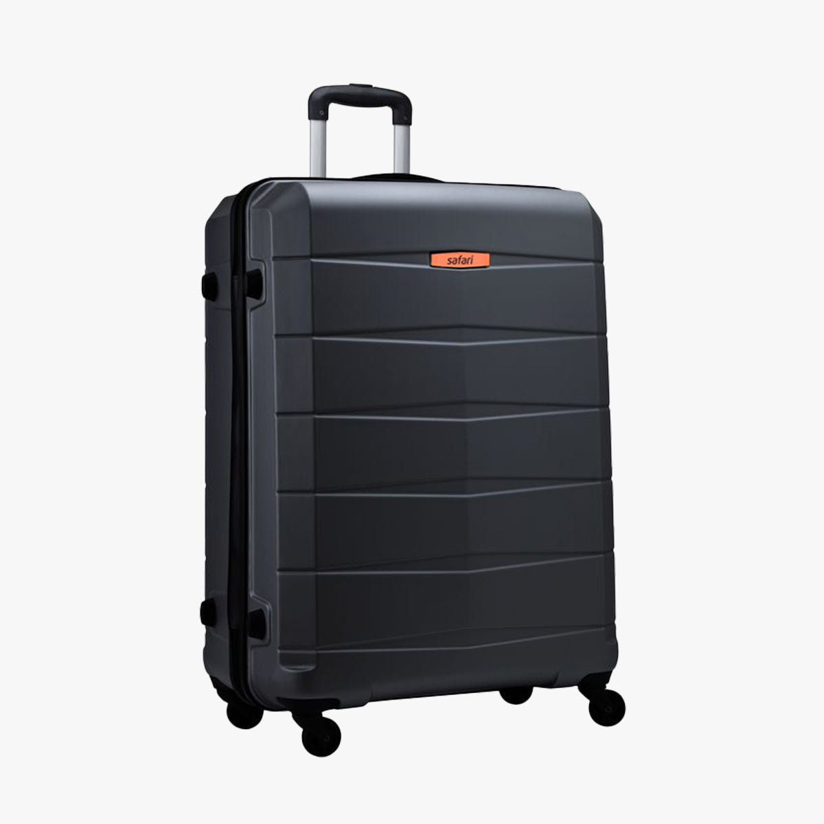 Regloss Antiscratch Hard Luggage Combo Set (Cabin, Medium, Large) - Black
