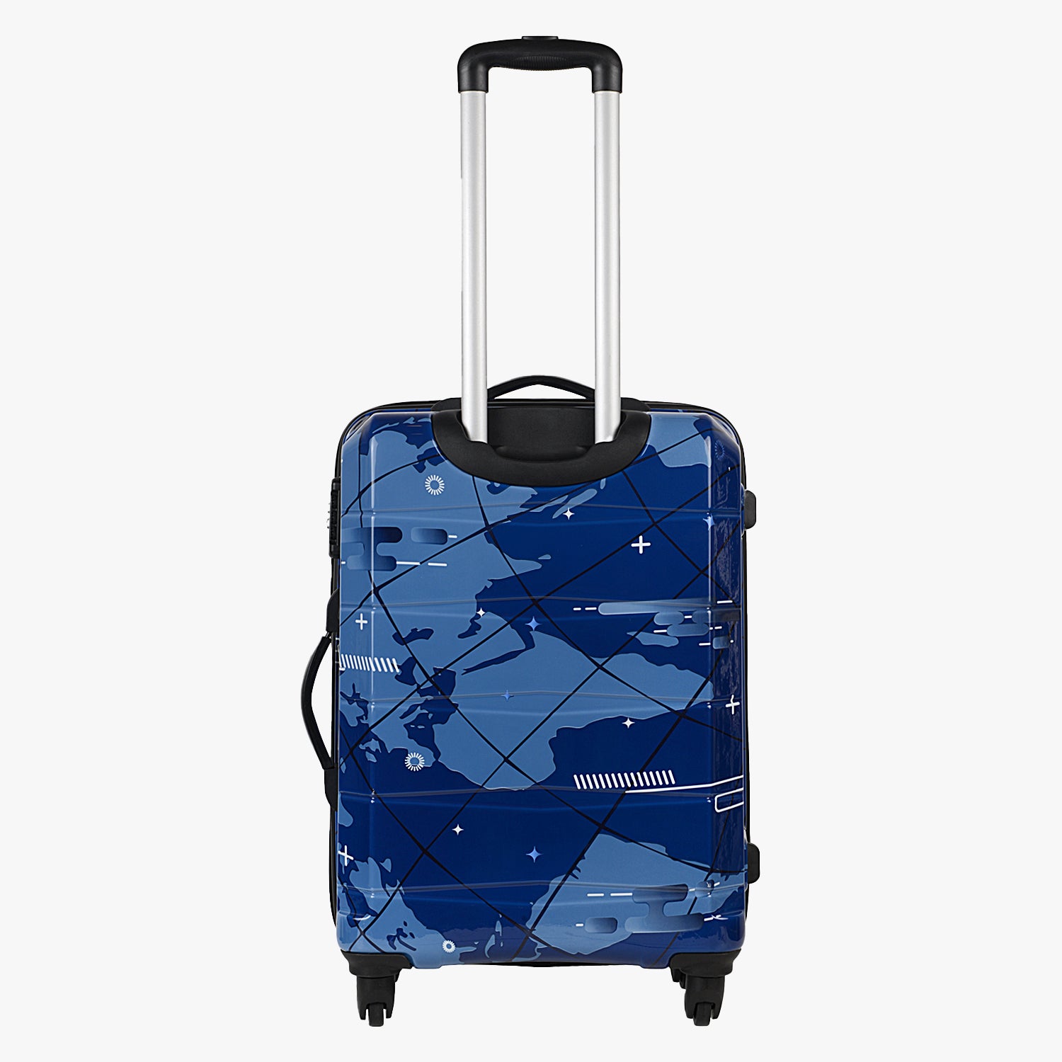 Night Sky Hard Luggage Combo (Small and Medium) - Printed