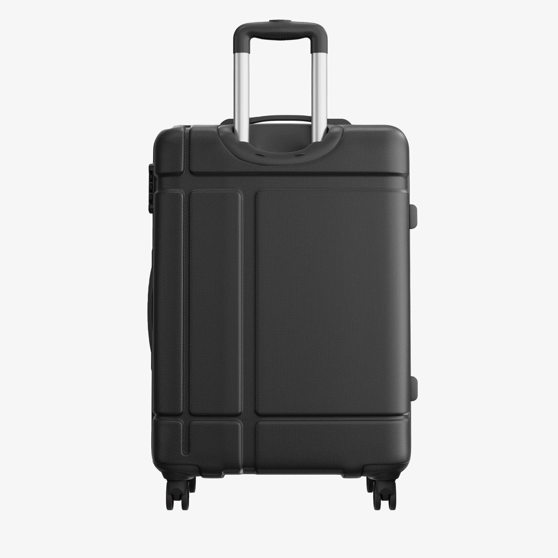Route Hard Luggage With Dual Wheels Combo Set (Cabin, Medium and Large) - Black