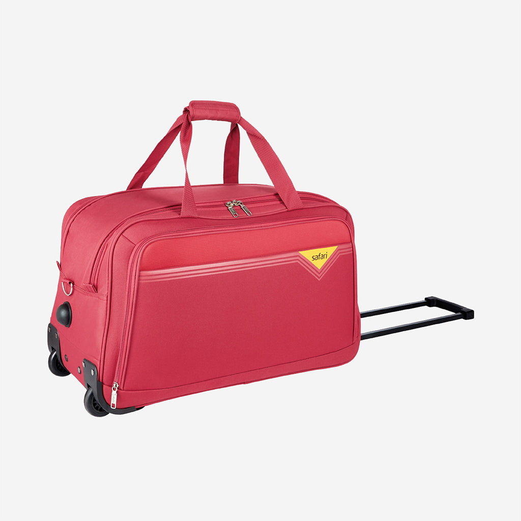Safari Tierra Superior 56 Rolling Duffle With Wheels Red